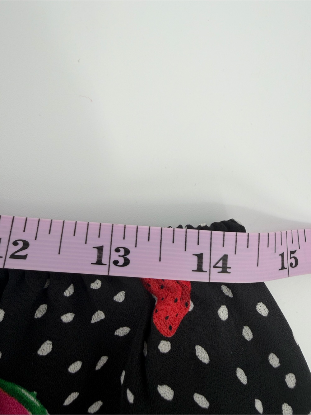 Christopher & Banks Black Maxi Skirt with Pink & Green Watermelon Print - Picture 13 of 15